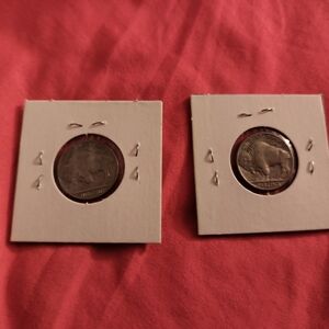 Buffalo Nickel Coin Set 1935 and 1936